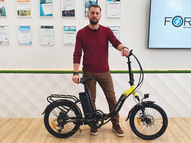 Электровелосипед Eltreco Flex (красный глянец)